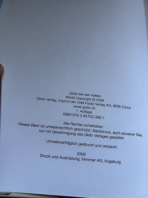 Comics: Globi bei den Kelten 1.A. – Gebraucht aus huttwil von Chira2015 1