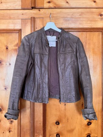 Lederjacke von InWear in Grösse 36