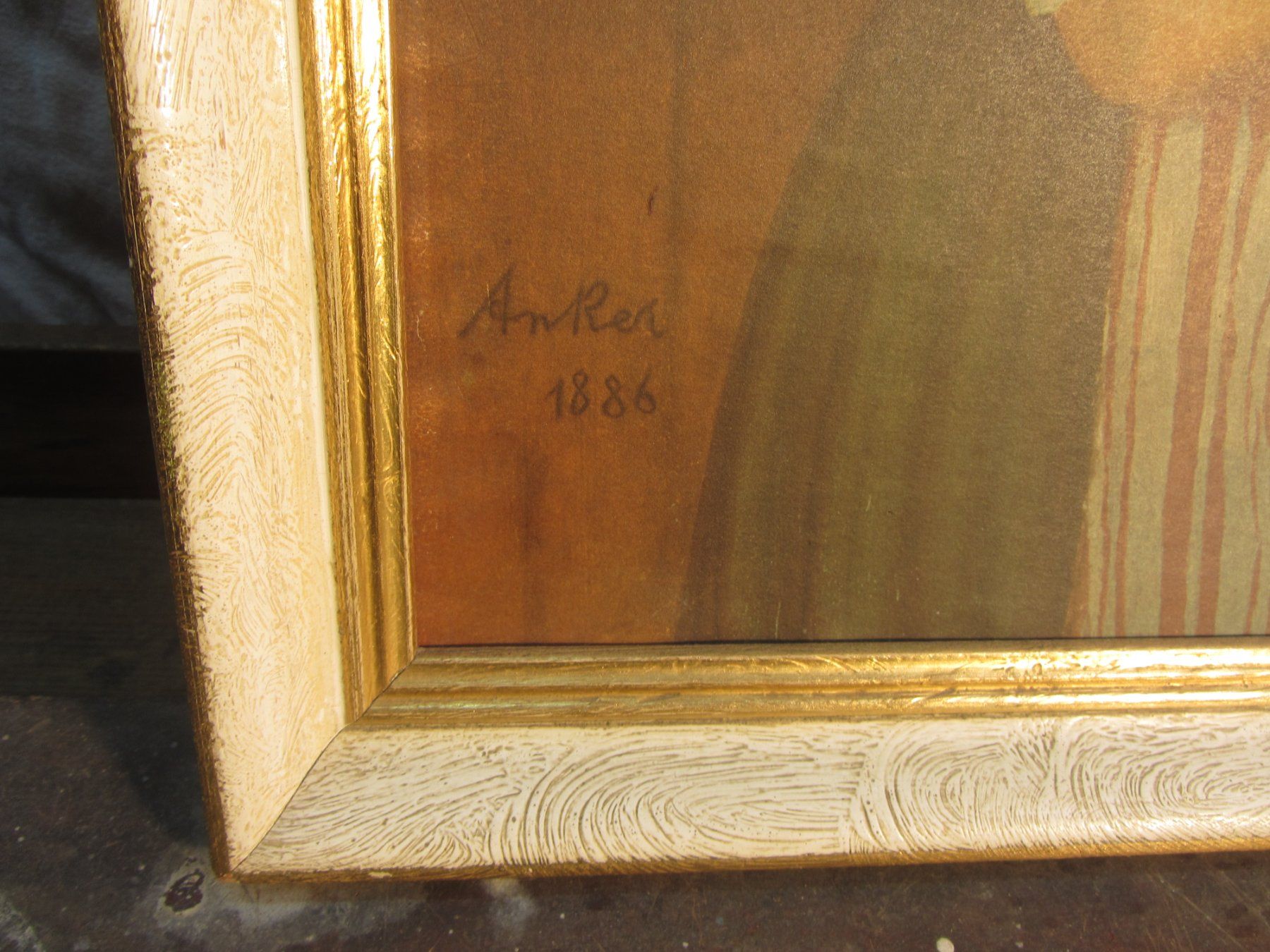 Poster & Bilder: Bild  -  Anker 1886 – Gebraucht aus Wolfhalden von Quiria68 1
