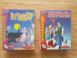 Anastasia,Les Aristo,CD ROM PC Windows,Aristogatti