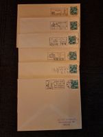 6 enveloppes timbrées 1944