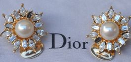 Clip-Ohrringe Christian Dior Boucles d'oreilles clips