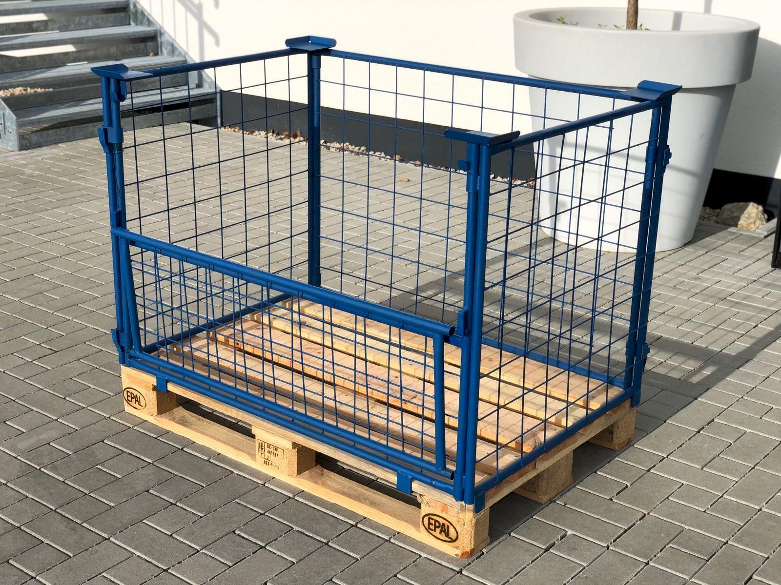 Sonstiges zum Lager & Transport: Gitterbox Aufsatzrahmen 120x80x80cm – Neu und originalverpackt aus Bottighofen von zaap