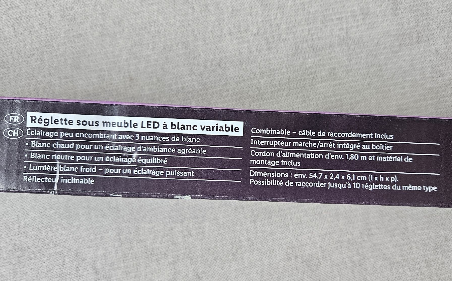 Lampade: LED Under Cabinet Light - 3 Colour Settings! – Nuovo e nell'imballaggio originale da Zürich venduto da za.Sophia 5