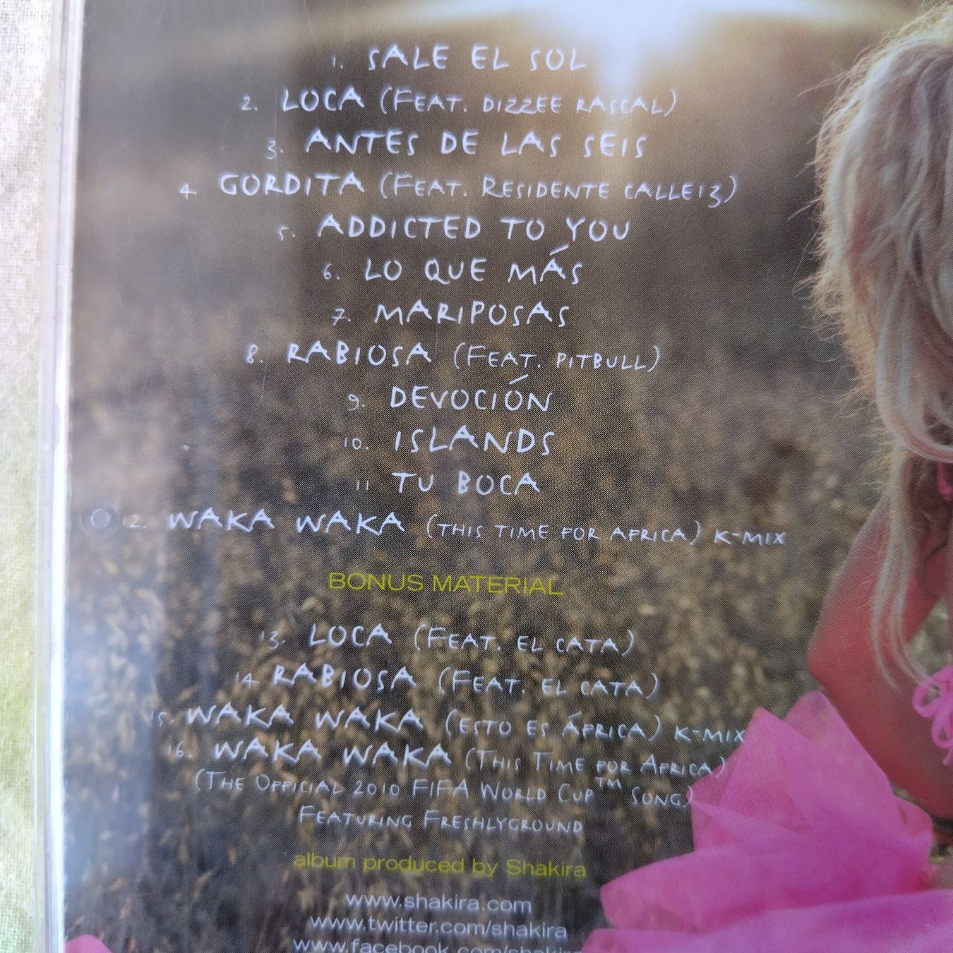 CD: CD von Shakira – Usato da Buchs venduto da mdi_mpx5 3