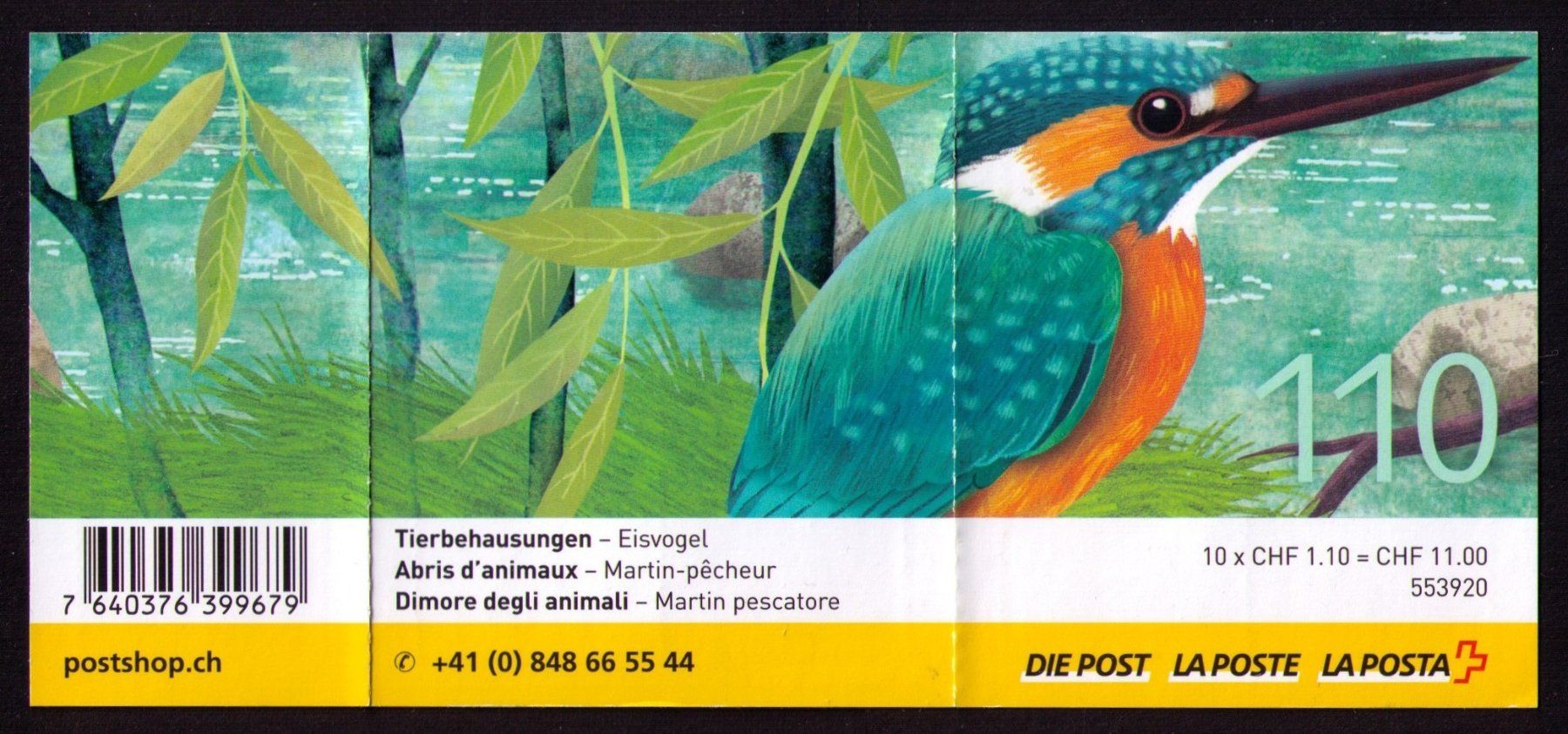 Tutti i francobolli: 2022_EISVOGEL-Markenheft ** >> Eckzähne UNTERSCHIEDLICH !! – Nuovo (secondo la descrizione) da Marthalen venduto da Ch_quality 1