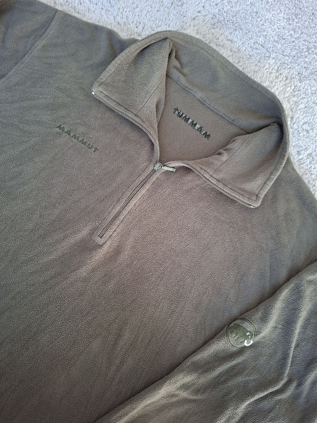 Mammut Pulls & Sweat-shirts: Pull Mammut polaire avec fermeture éclair kaki – D'occasion à Renens VD par ser_j2fn 4