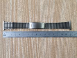 Uhrenband FS, Stahl, neu 16mm