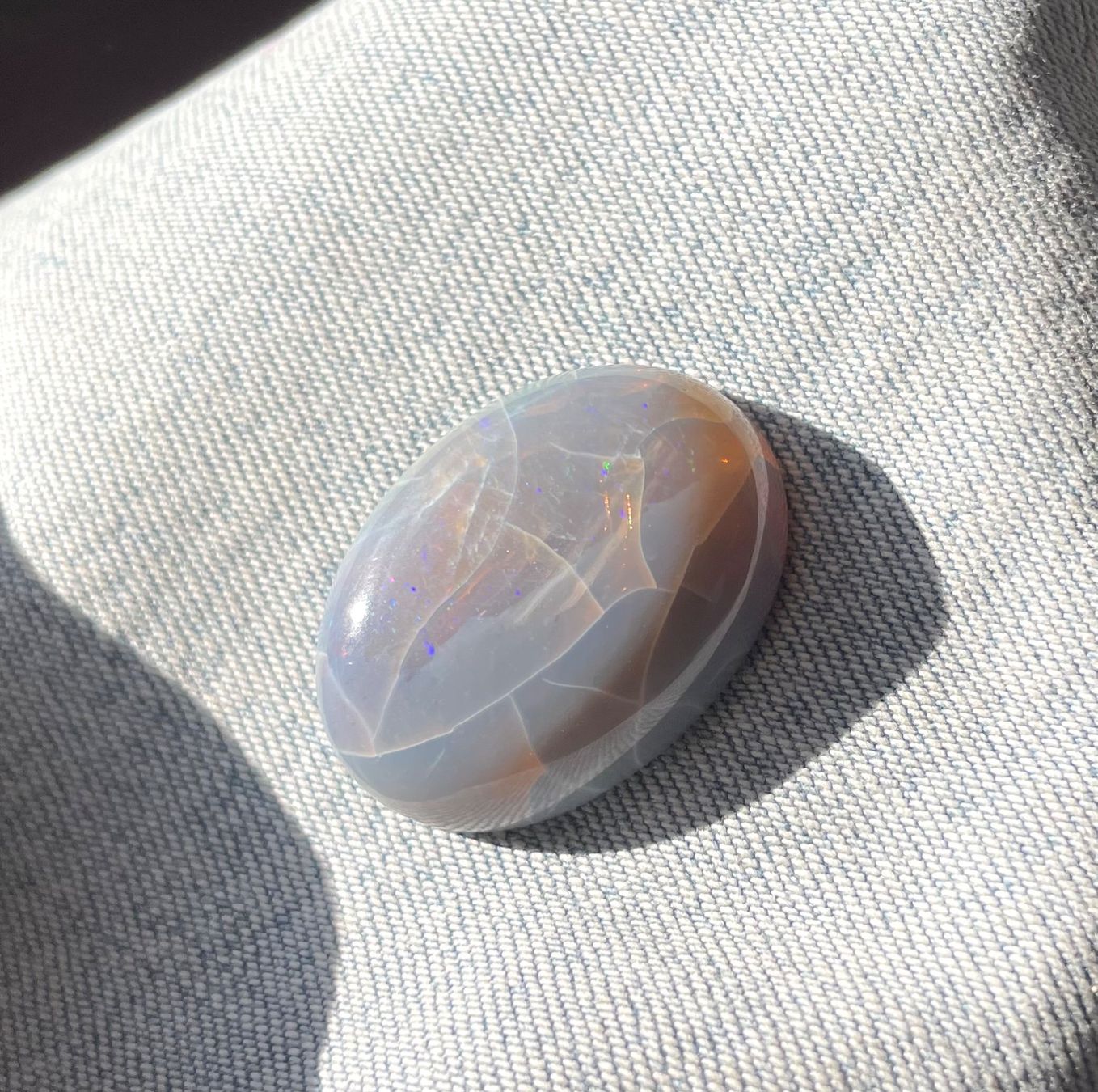 Fossili: Cabochons    aus Australien    4x Einzelstücke    echt OPAL – Nuovo e nell'imballaggio originale da Leuggern venduto da gemshow 6