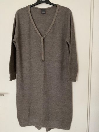 LORENA ANTONIAZZI Baby Alpaca Seide Strickkleid Gr 42 it 48