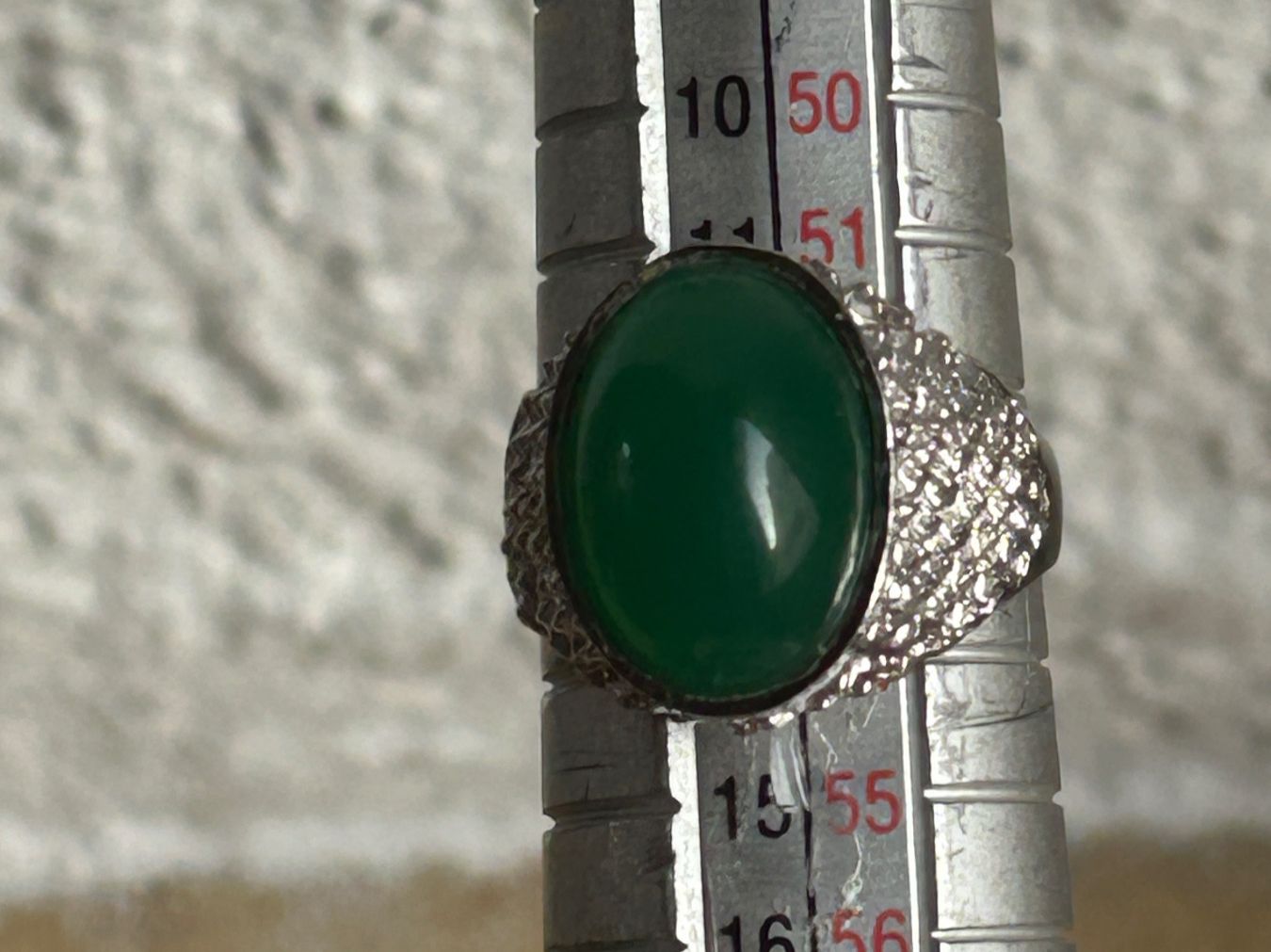 Ringe: Vintage Ring edel GREEN (Grösse 53) – Gebraucht aus Dittingen von Bijoubelle 9