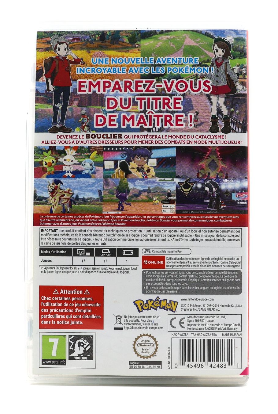 Spiele: Pokemon Shield - Switch – Gebraucht aus Paudex von dindeboy 2