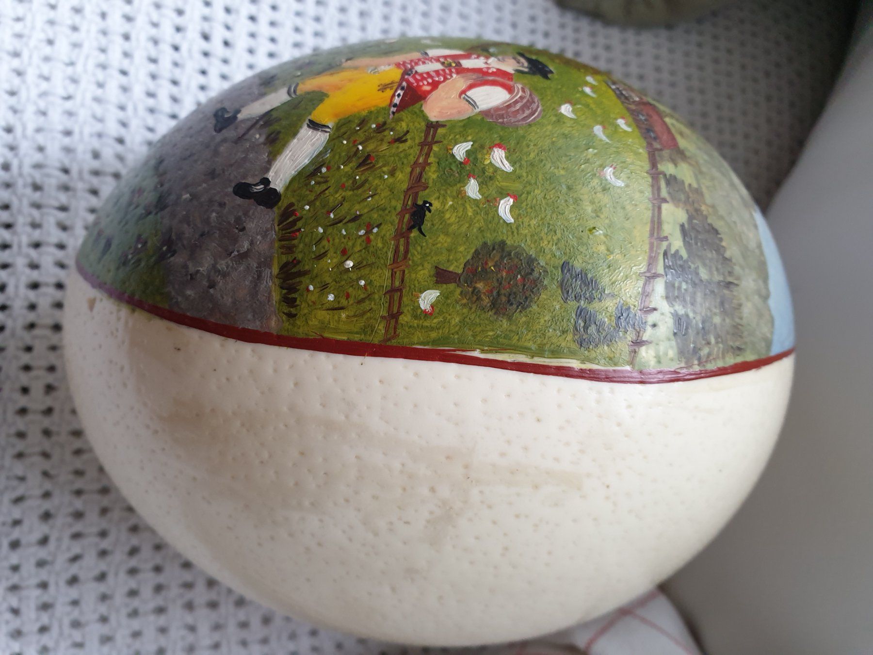 Tutte le decorazioni: Straussen Ei bemalt – Usato da Schönengrund venduto da lia_t65g 4