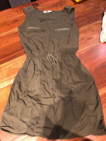 Sommerkleid Khaki Gr. 38