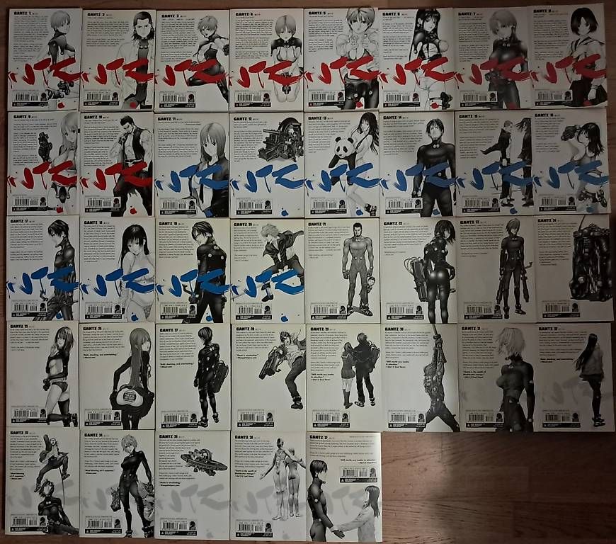 Fumetti: Gantz 1-37 Englisch / 1. Edition – Usato da Zürich venduto da sai24 2