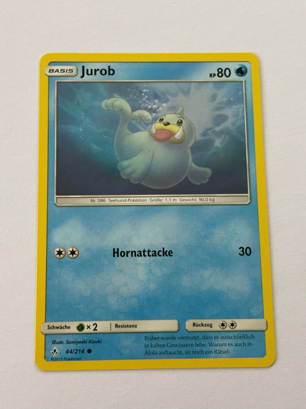 Pokémon Carte collezionabili: Jurob 44/214 – Usato da Herisau venduto da Seyashop_2