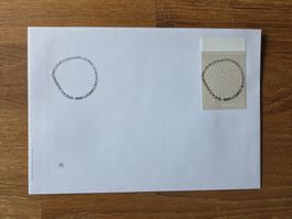FDC Kunstengagement der Post, Le invisibili, Ersttag
