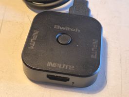3-fach HDMI 2.1 8K Adapter Splitter Switch Umschaltbox