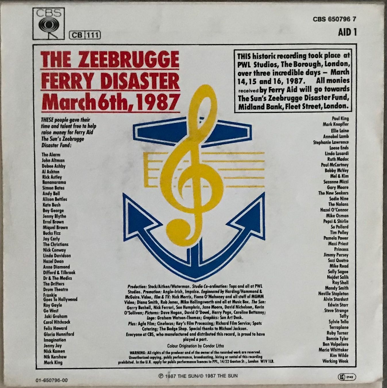 Dischi in vinile: FERRY AID - LET IT BE – Usato da Bussigny venduto da vinyl-pas-cher 1