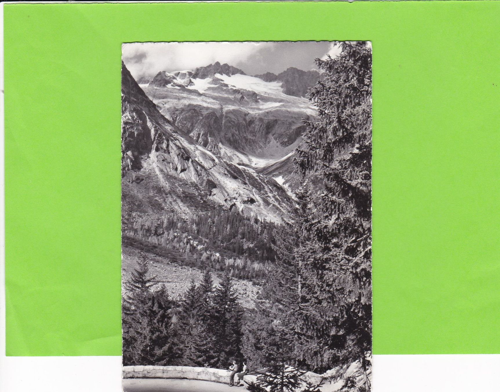 Cartoline postali: Handeck, an der Grimselstrasse-belebt – Usato da St. Peterzell venduto da neckertal