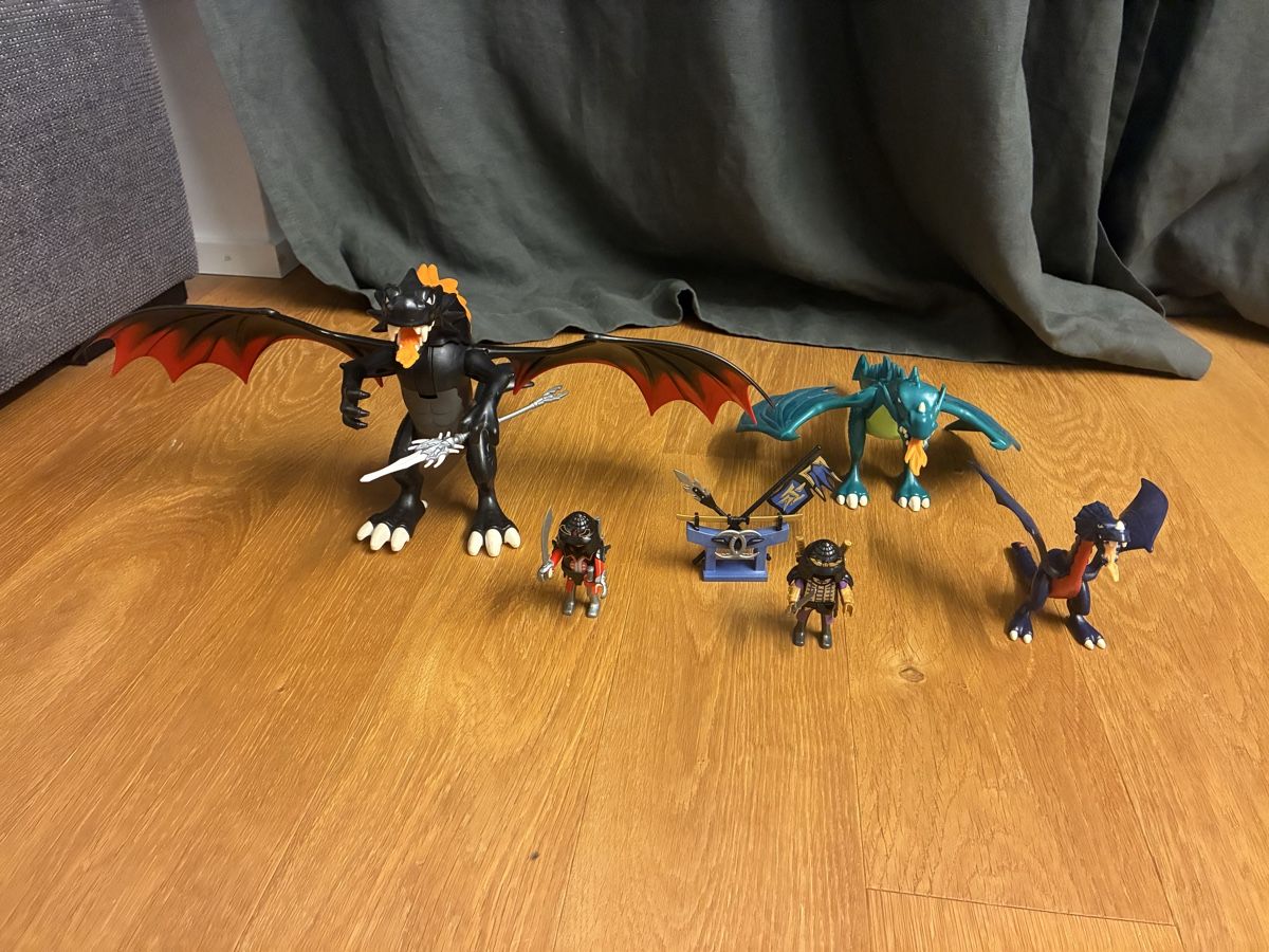 Playmobil Giocattoli: Playmobil Drachen und Figuren – Usato da Weinfelden venduto da VoP