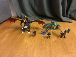 Playmobil Drachen und Figuren