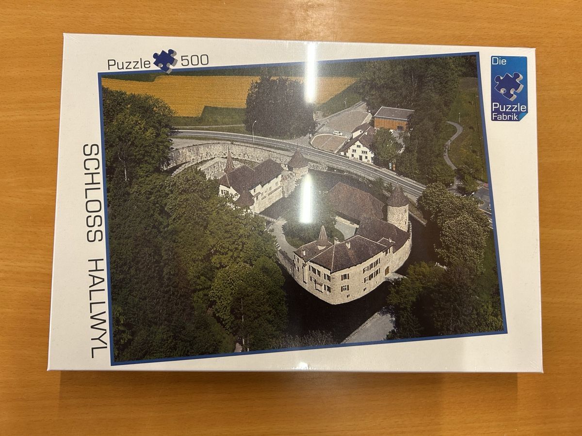 Puzzle: Puzzle Schloss Hallwyl – Nuovo e nell'imballaggio originale da Dürrenäsch venduto da chinook65