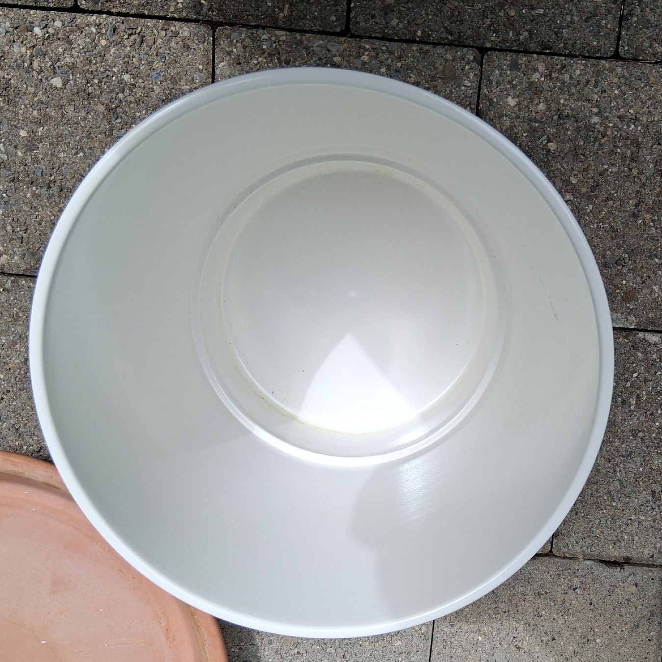 Ikea Vasi per fiori: IKEA  Übertopf weiss Steingut mit Rillen – Nuovo e nell'imballaggio originale da Aarburg venduto da brujil 5