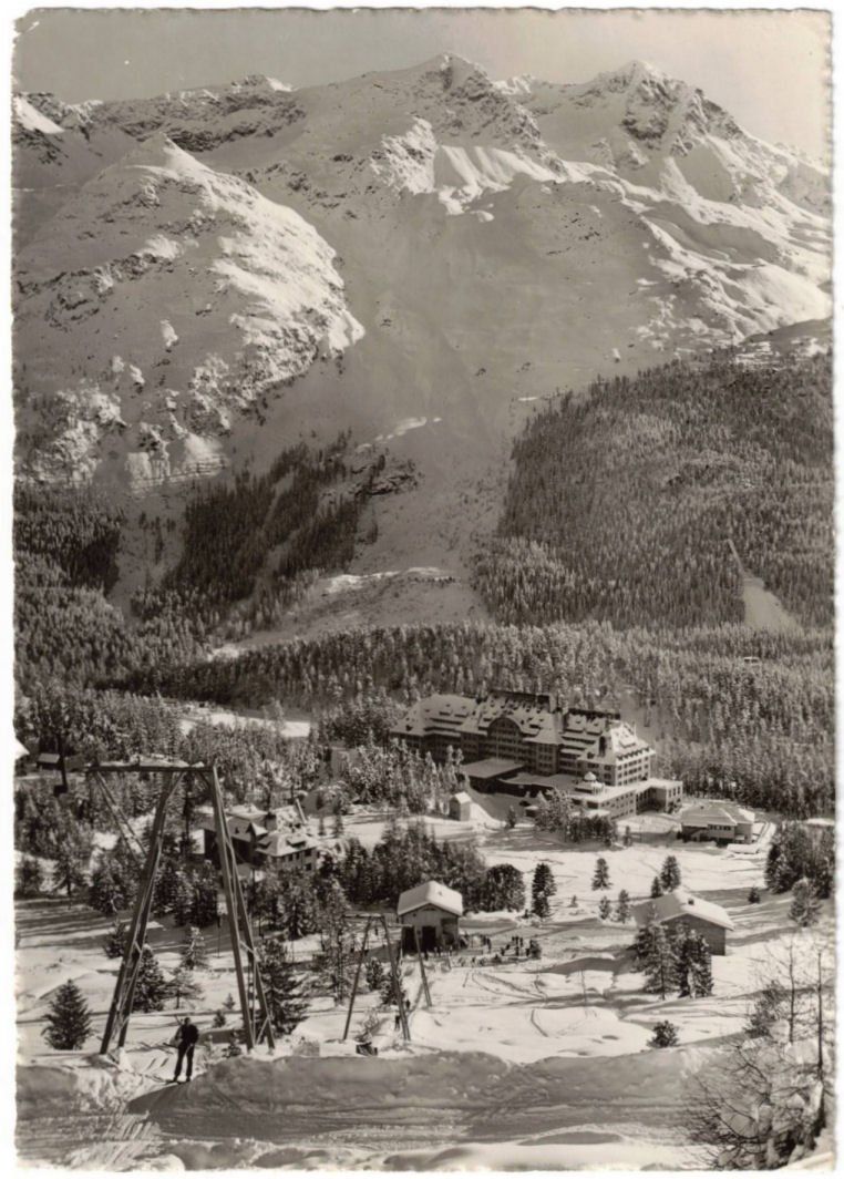 Ansichtskarten: St. Moritz - Skilift Suvretta – Gebraucht aus Binningen von Mountainrider
