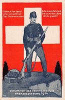 Grenzbesetzung 1914, Feldpost 1914 BATTERIA DA CAMPAGNA 61