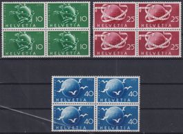 J78) Satz 294-296, 4.Block, postfrisch
