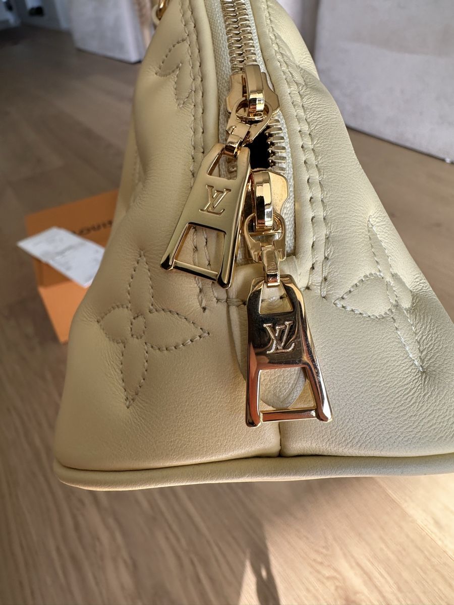 Louis Vuitton Borse da donna: Louis Vuitton Alma BB Bublegram Banana – Usato da Winkel venduto da blugirlblumarine 5