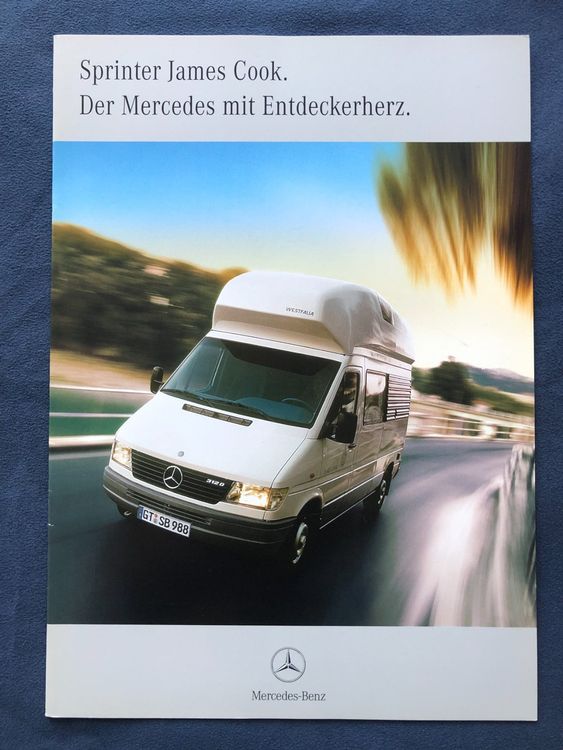 Prospekt Mercedes-Benz Sprinter James Cook W903; 312D; 1999 (Neu ...
