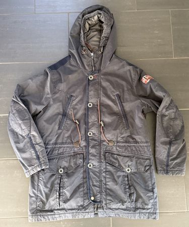Winterjacke Napapijri dunkelblau Grösse 3XL, neuwertig