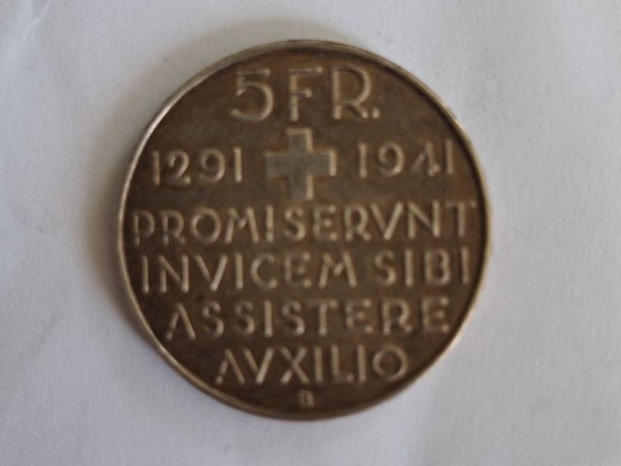 Toutes les monnaies: Sonder Fünfliber 1941 – D'occasion à Goldach par Pw1427