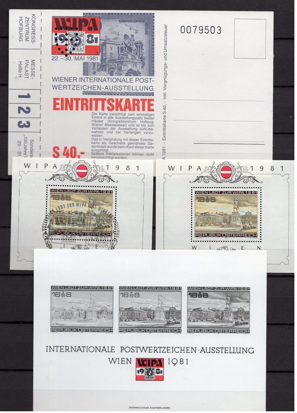 Alle Briefmarken: R6466  /  AUTRICHE 1981 neuf XX – Neu (gemäss Beschreibung) aus Ste-Croix von MONT-TAGNAC