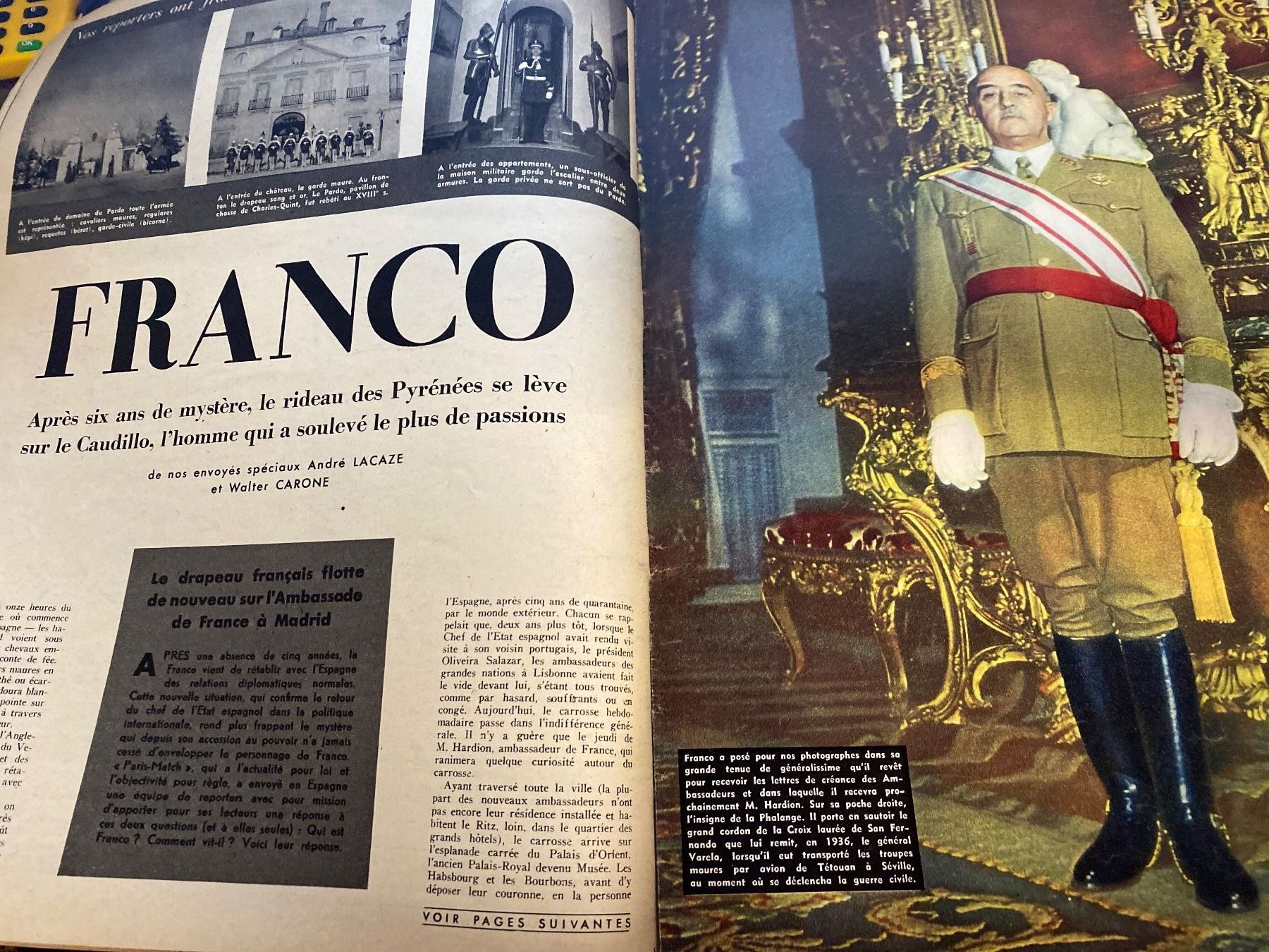Riviste & Magazine: PARIS MATCH 1951 - SPECIAL COULEUR – Usato da Le Brassus venduto da cinema13 1