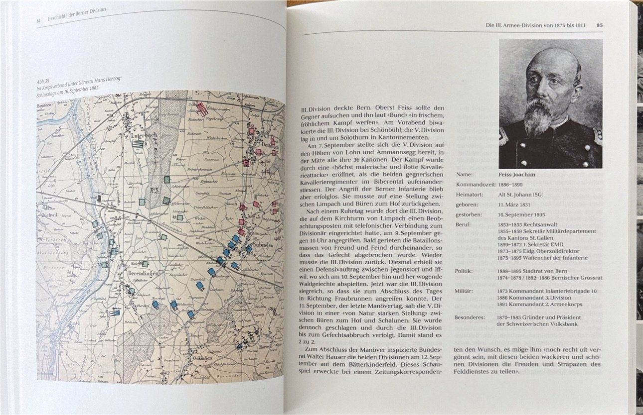 Libri: Ritschard Paul, Die Berner Division 1875-1985 – Usato da Sarnen venduto da Livres 6