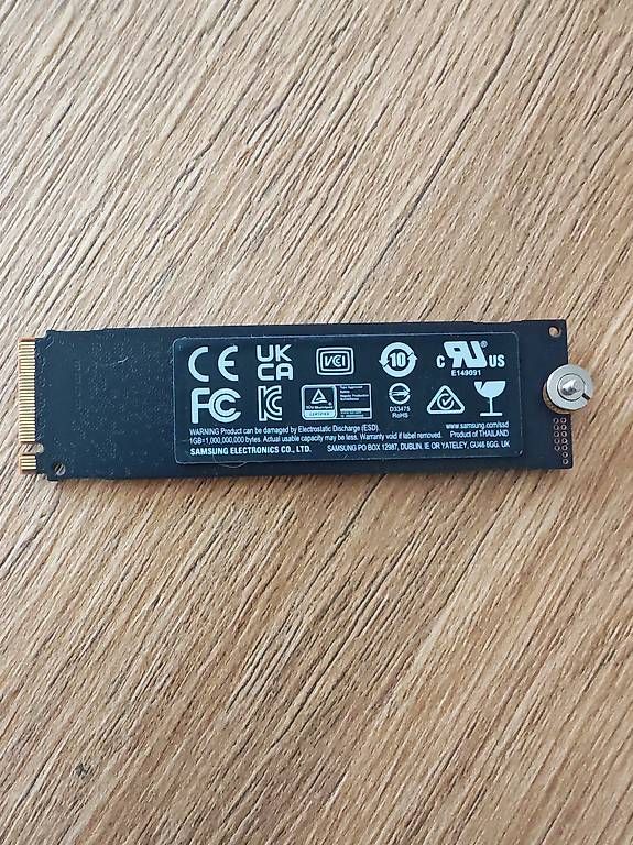 Samsung Cartes mémoire: Samsung 970 EVO Plus V-NAND SSD 1TB – D'occasion à Sissach par Knupfi91 1