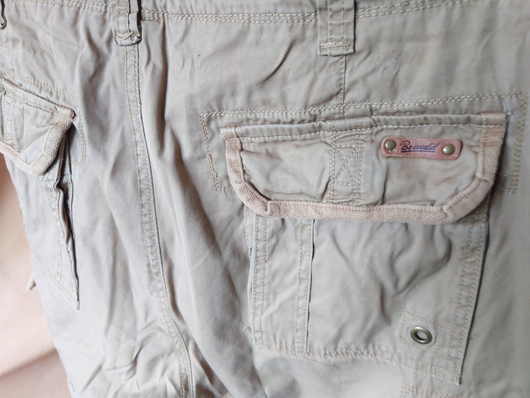 Hosen: Pantalon Cargo brun -beige Brandit L – Gebraucht aus Bévilard von Thenightes 2