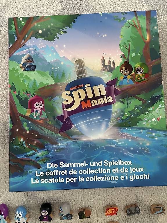 Statuette: Spin mania Migros – Usato da Gentilino venduto da ver_n6bc