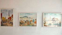 Triptychon Trilogie Höfingen Leonberg Günter Hermann 1995