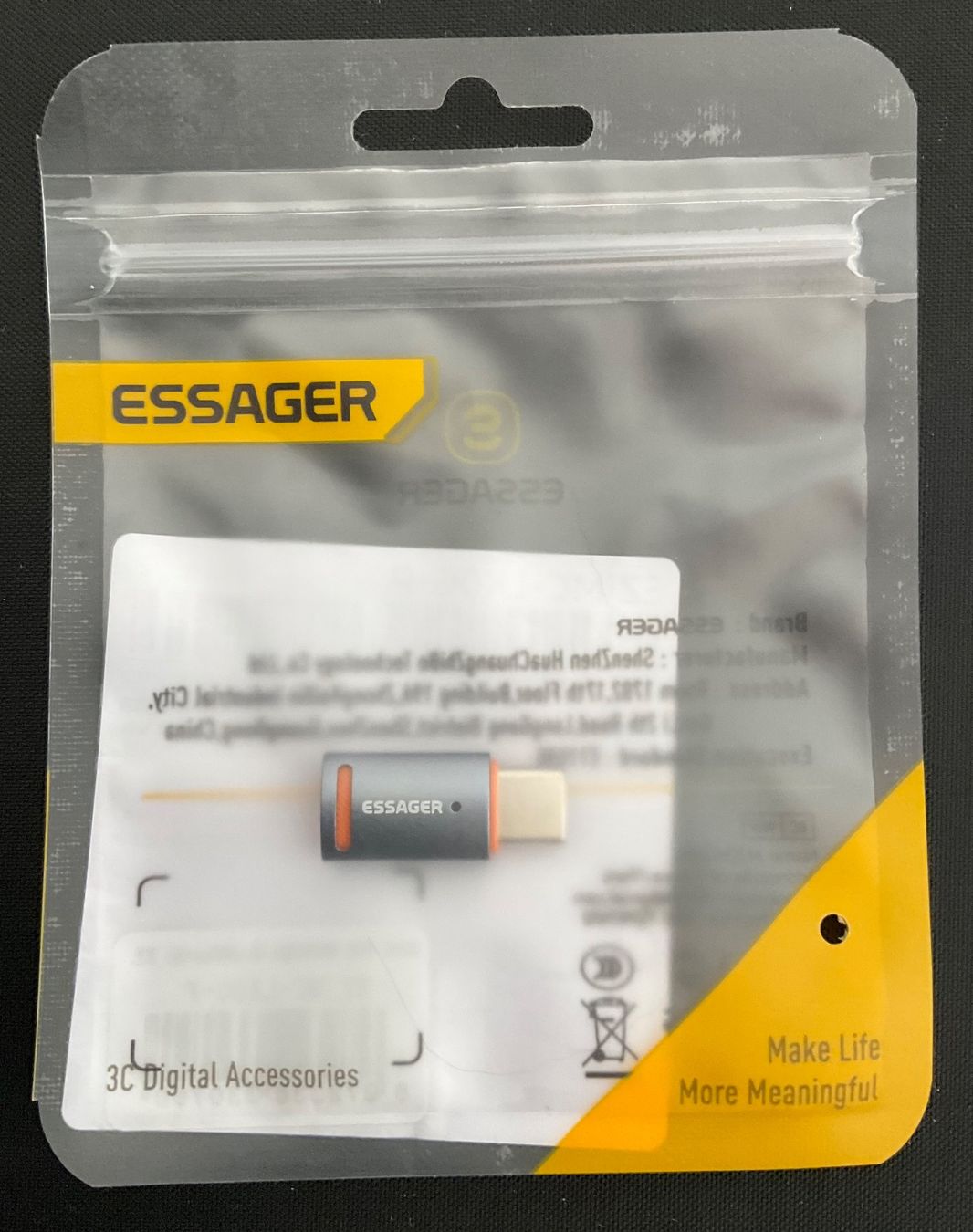 Laufwerke & Adapter: ESSAGER Micro USB B auf Typ-C Adapter - OTG – Neu (gemäss Beschreibung) aus Bex von jqu_fnk6 2
