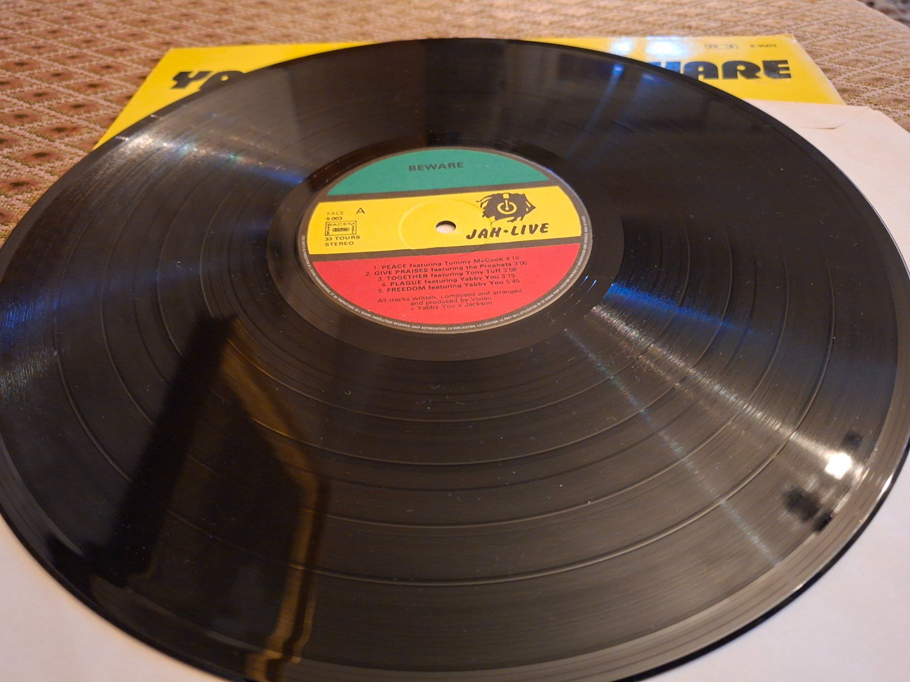 Dischi in vinile: Reggae-Dub LP - Yabby You - Beware - 1981 – Usato da Bernex venduto da Wannabehasbeen01 3