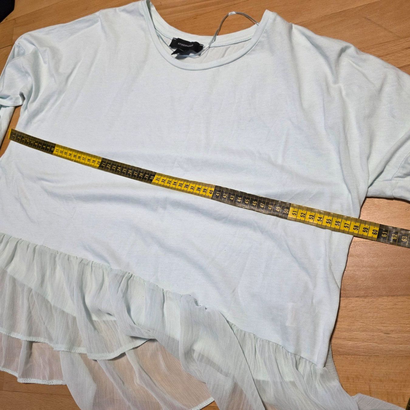 Primark Chemisiers: Primark Mint Bluse mit Volant Gr. M – D'occasion à Wald ZH par CapLux 5