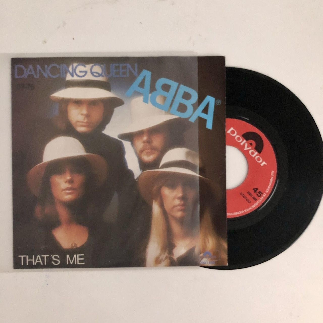 Dischi in vinile: ABBA Dancing Queen Single Vinyl – Usato da Wettingen venduto da ABBA-Retro