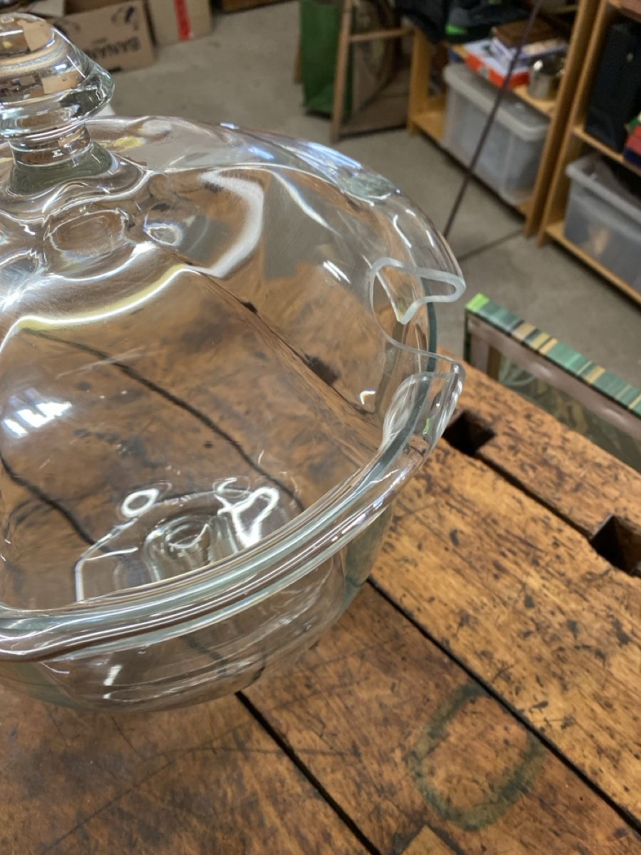Vasi & Recipienti: Elegante boule in vetro con coperchio. – Usato da Capolago venduto da chi_2v5h 1