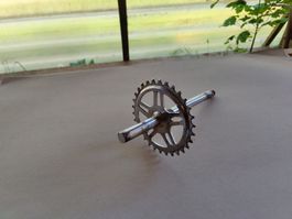 Sachs Tretachse/ Tretwerk kurz