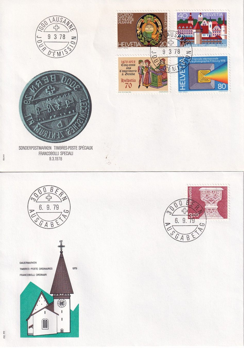 Tutti i francobolli: Lot 8 Briefe FDC 1978 - 1982 – Usato da Rossa venduto da becky05
