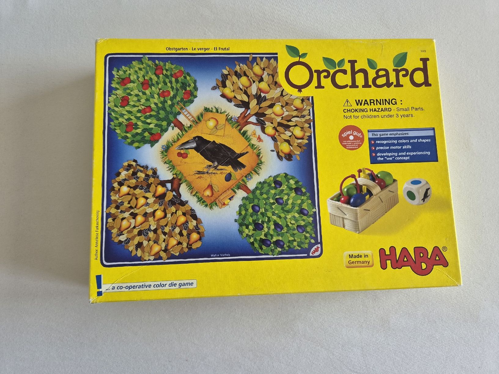 Haba Giochi: Obstgarten, Spielklassiker – Usato da Zürich venduto da Lejahan77